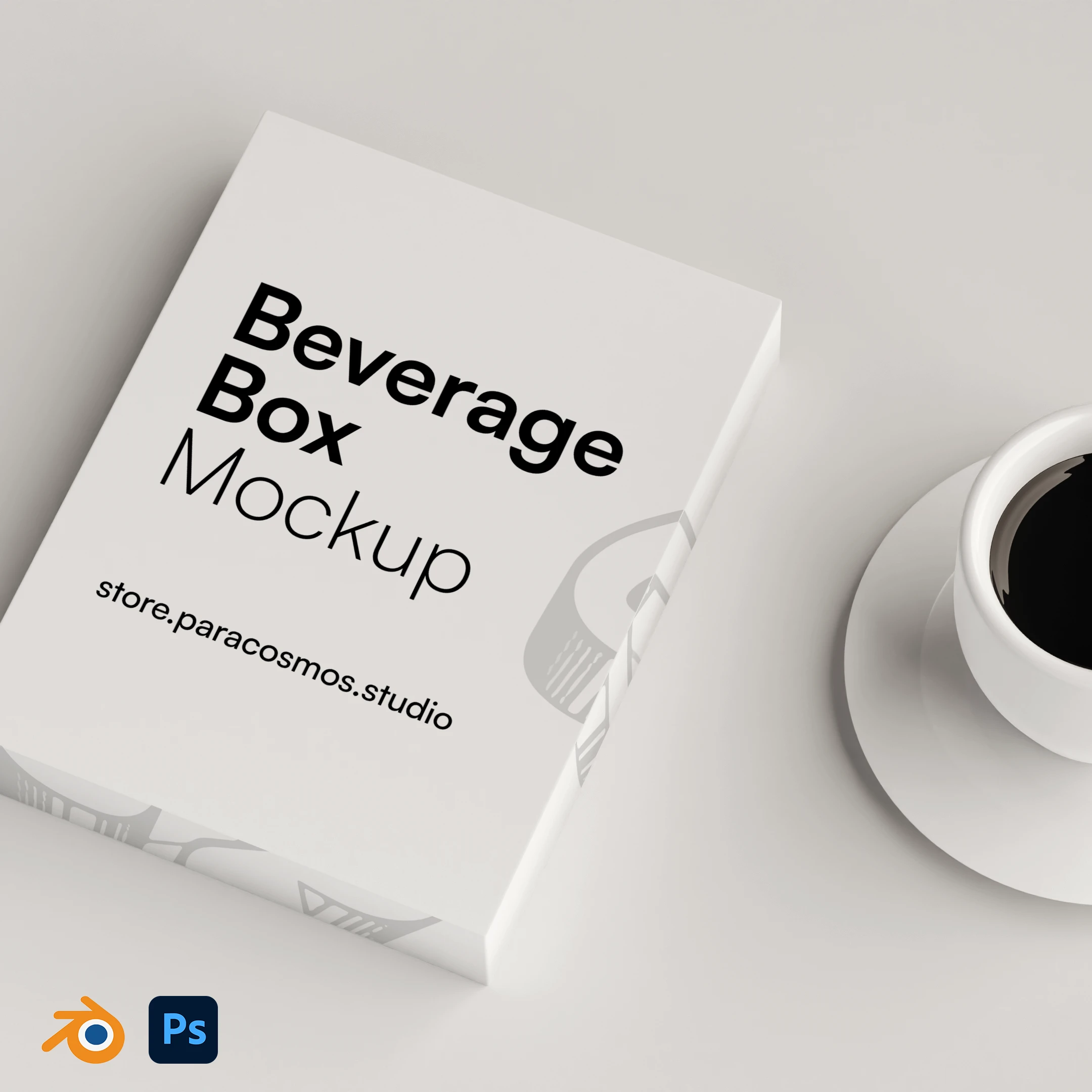 Drink Box - Digital Mockup